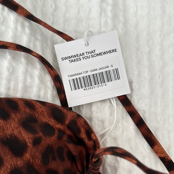 NWT Monday Swimwear Leopard Bikini - Picture 3 of 7